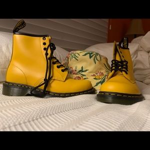 Brand New Dr Martens 1460 Yellow